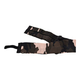 High Capacity Storage Bag Travel Single Shoulder Waterproof Shopping Bag Portable Folding Storage BagCamouflage Green - Rear View