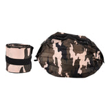 High Capacity Storage Bag Travel Single Shoulder Waterproof Shopping Bag Portable Folding Storage BagCamouflage Green
