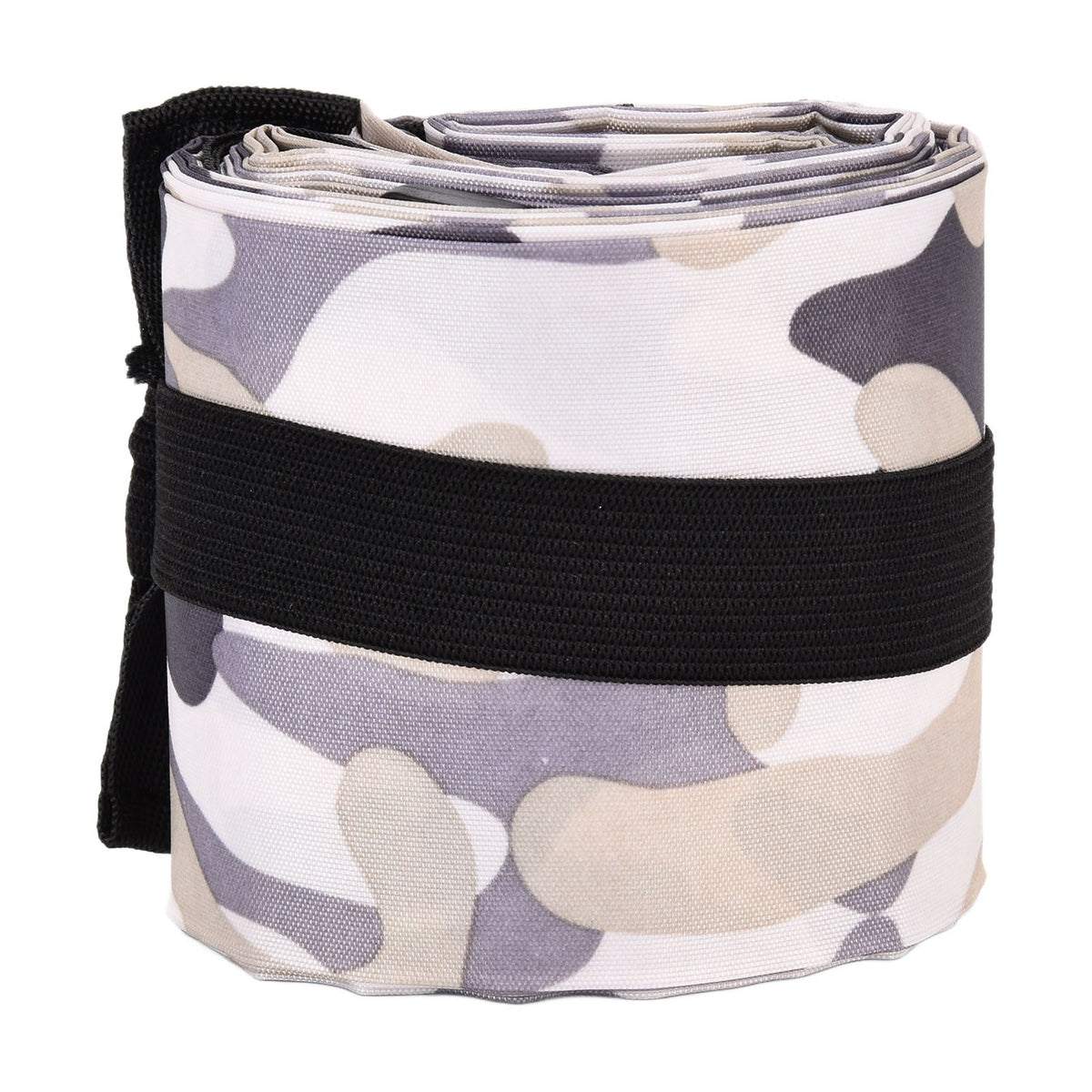 High Capacity Storage Bag Travel Single Shoulder Waterproof Shopping Bag Portable Folding Storage BagGray Camouflage
