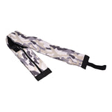 High Capacity Storage Bag Travel Single Shoulder Waterproof Shopping Bag Portable Folding Storage BagGray Camouflage