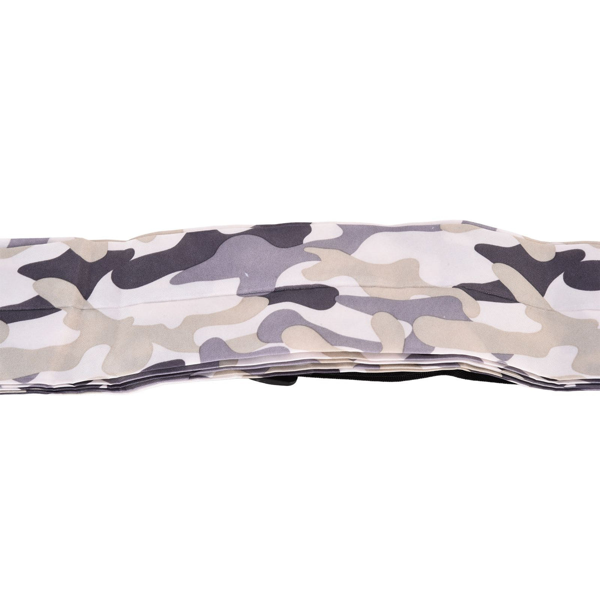 High Capacity Storage Bag Travel Single Shoulder Waterproof Shopping Bag Portable Folding Storage BagGray Camouflage