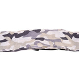 High Capacity Storage Bag Travel Single Shoulder Waterproof Shopping Bag Portable Folding Storage BagGray Camouflage