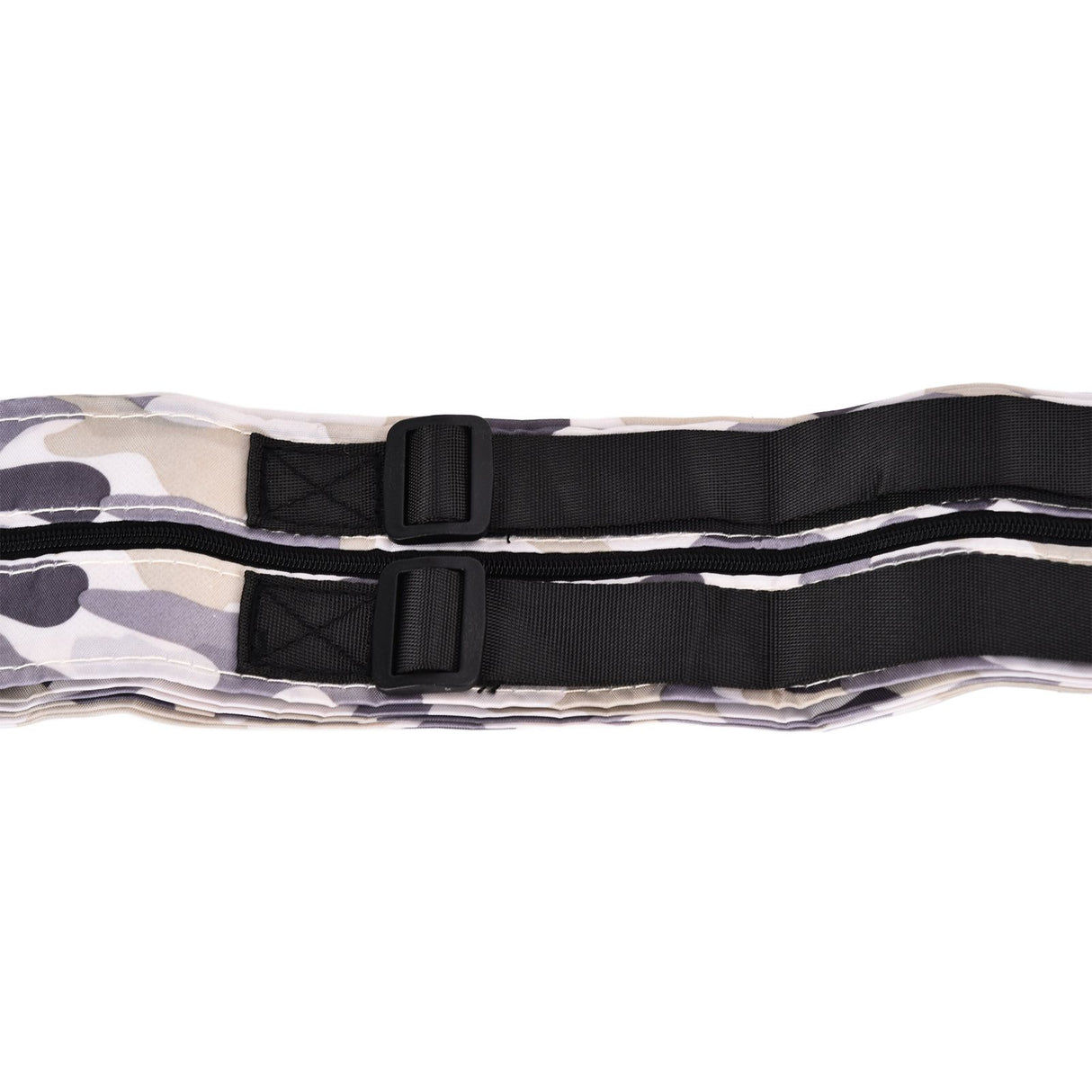 High Capacity Storage Bag Travel Single Shoulder Waterproof Shopping Bag Portable Folding Storage BagGray Camouflage