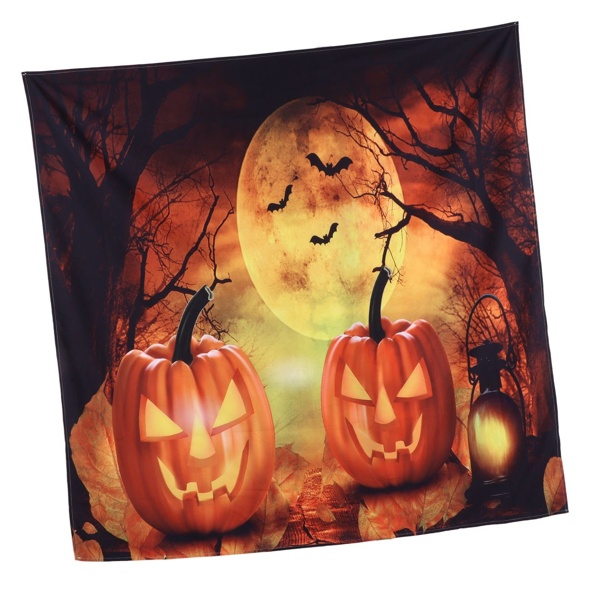 Halloween Tapestry Wall Hanging Mat Carpet Background Decoration Home Party Photo Studio Supplies150x150cm / 59.1x59.1in