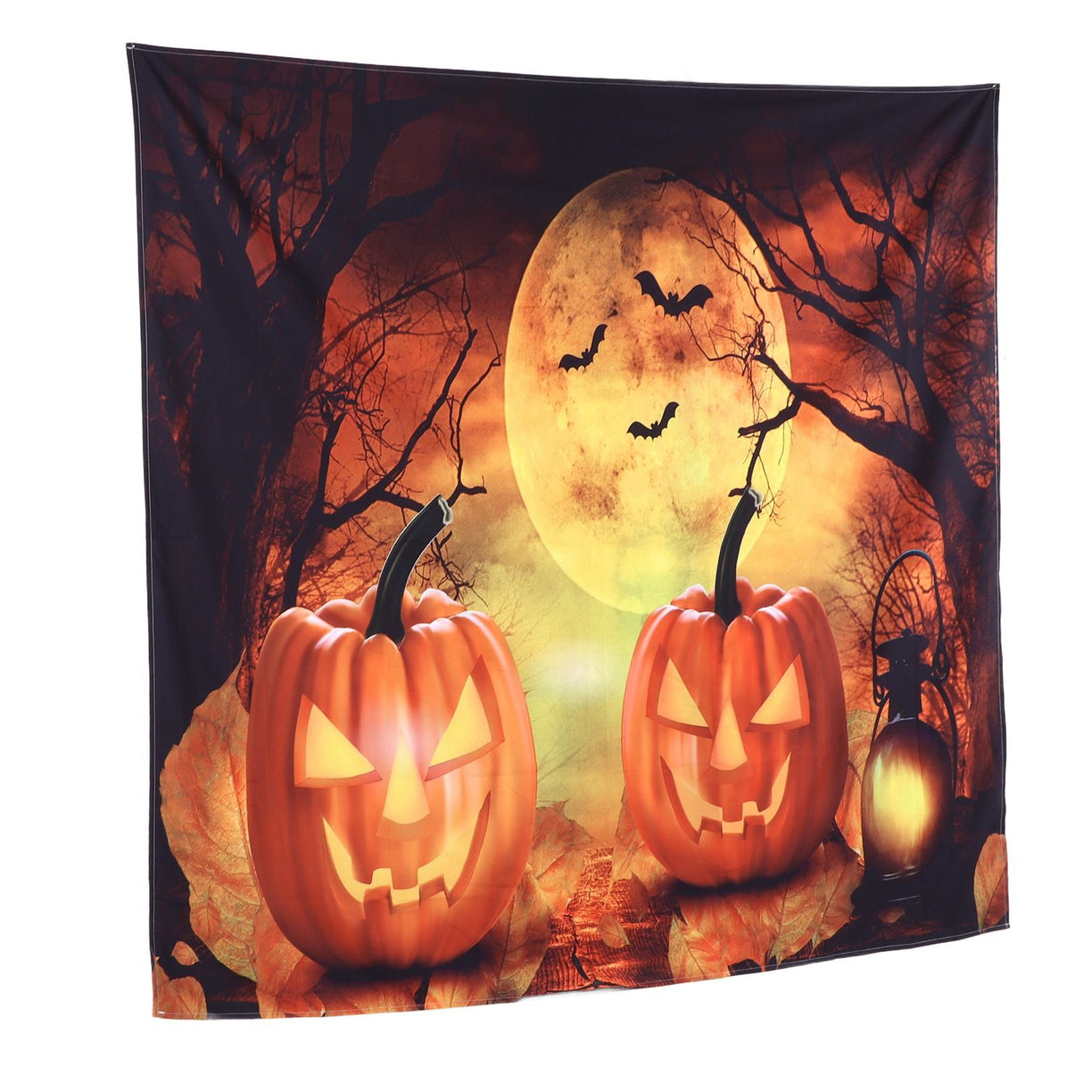 Halloween Tapestry Wall Hanging Mat Carpet Background Decoration Home Party Photo Studio Supplies150x150cm / 59.1x59.1in