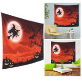 Halloween Tapestry Wall Hanging Carpet for Bedroom Living Room Dormitory Background Decor200x150cm - Extra Image