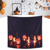 Halloween Tapestry Decorative Wall Hanging Carpet for Bedroom Living Room Office Festival230x180cm / 90.6x70.9in