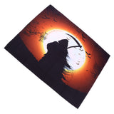 Halloween Background Halloween Photography Backdrop for Party Decoration Photoshoot150x150cm / 59.1x59.1in - Rear View