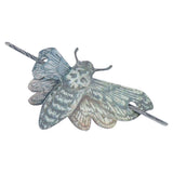 Halloween Hairpin Iron Small Exquisite Reusable Lifelike Halloween Hair Stick for Party Bar HomeMoth - Front View