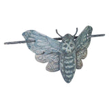 Halloween Hairpin Iron Small Exquisite Reusable Lifelike Halloween Hair Stick for Party Bar HomeMoth - Top-Down View