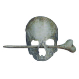 Halloween Hairpin Iron Small Exquisite Reusable Lifelike Halloween Hair Stick for Party Bar HomeSkull