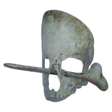 Halloween Hairpin Iron Small Exquisite Reusable Lifelike Halloween Hair Stick for Party Bar HomeSkull - Side View