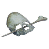 Halloween Hairpin Iron Small Exquisite Reusable Lifelike Halloween Hair Stick for Party Bar HomeSkull