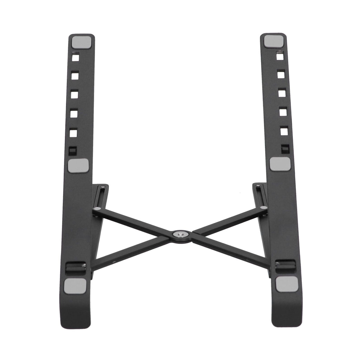 Desk Laptop Stand Foldable Aluminum Alloy Computer Stand Portable Laptop Riser Cooling RackBlack