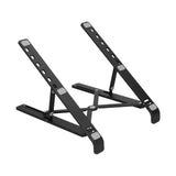 Desk Laptop Stand Foldable Aluminum Alloy Computer Stand Portable Laptop Riser Cooling RackBlack