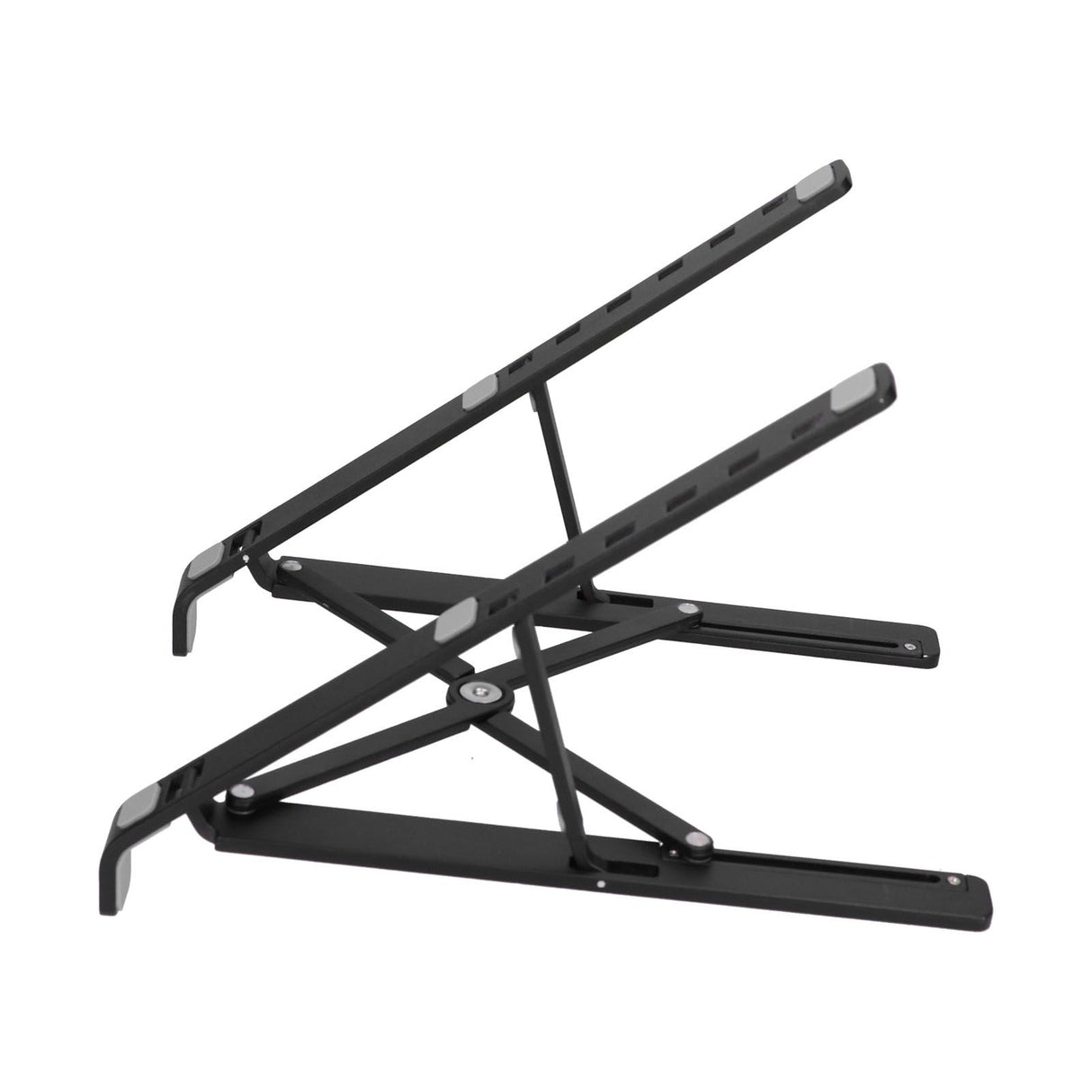 Desk Laptop Stand Foldable Aluminum Alloy Computer Stand Portable Laptop Riser Cooling RackBlack
