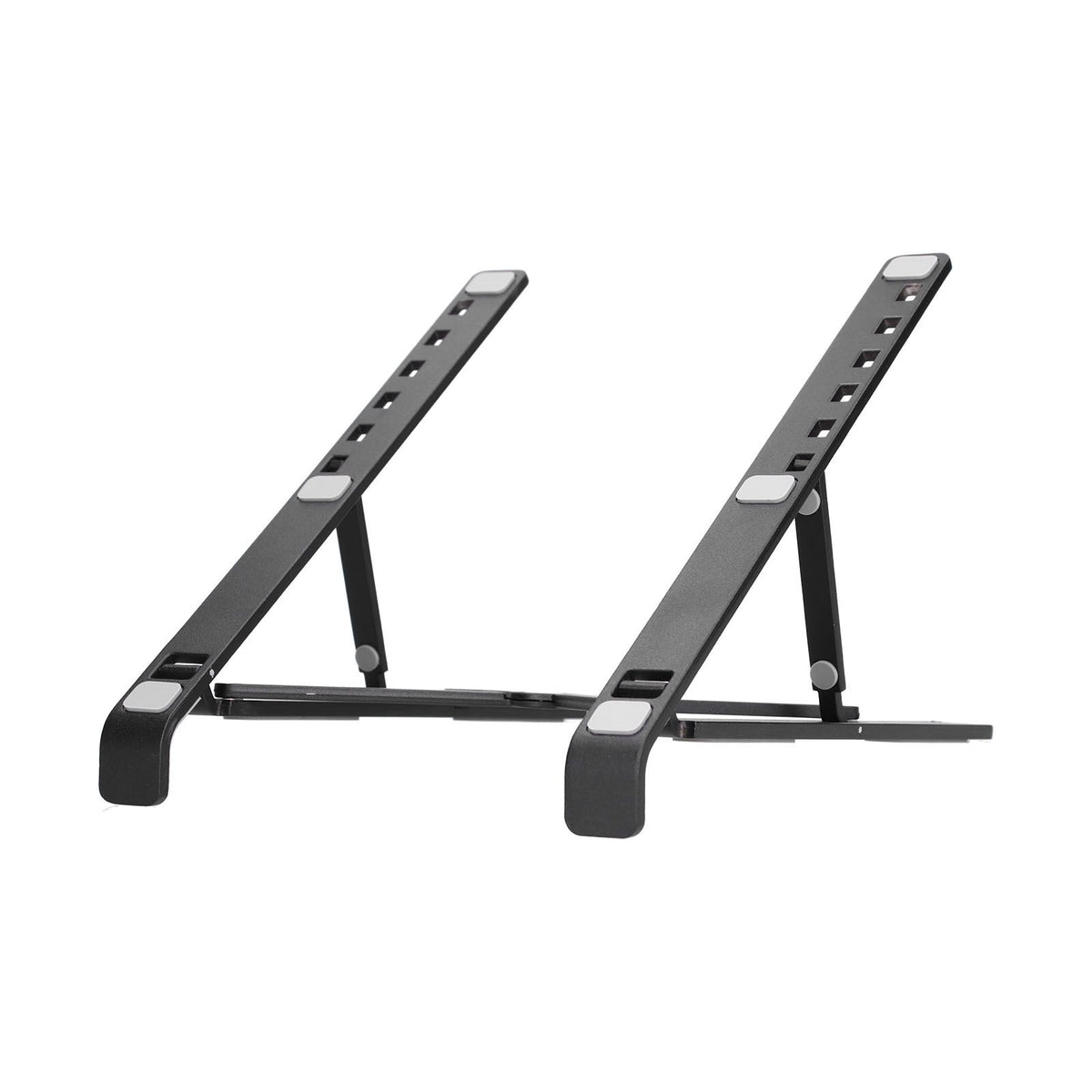 Desk Laptop Stand Foldable Aluminum Alloy Computer Stand Portable Laptop Riser Cooling RackBlack