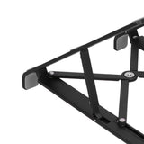 Desk Laptop Stand Foldable Aluminum Alloy Computer Stand Portable Laptop Riser Cooling RackBlack