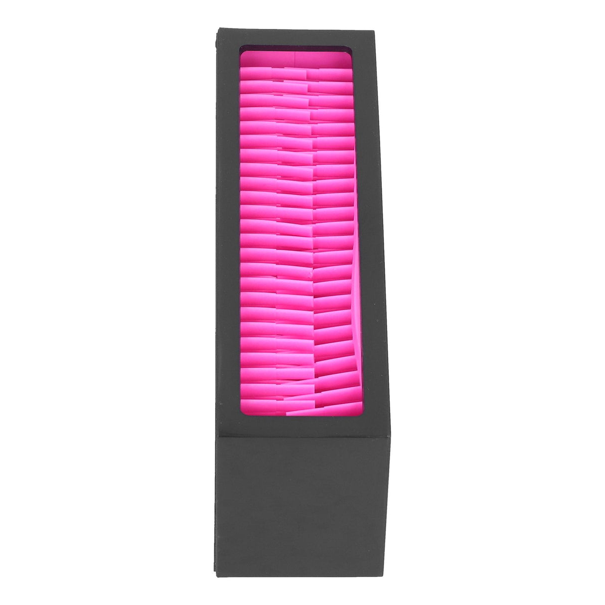 Desktop Storage Box Silicone Cosmetic Organizer Makeup Brush Holder Lipstick StandRose Red