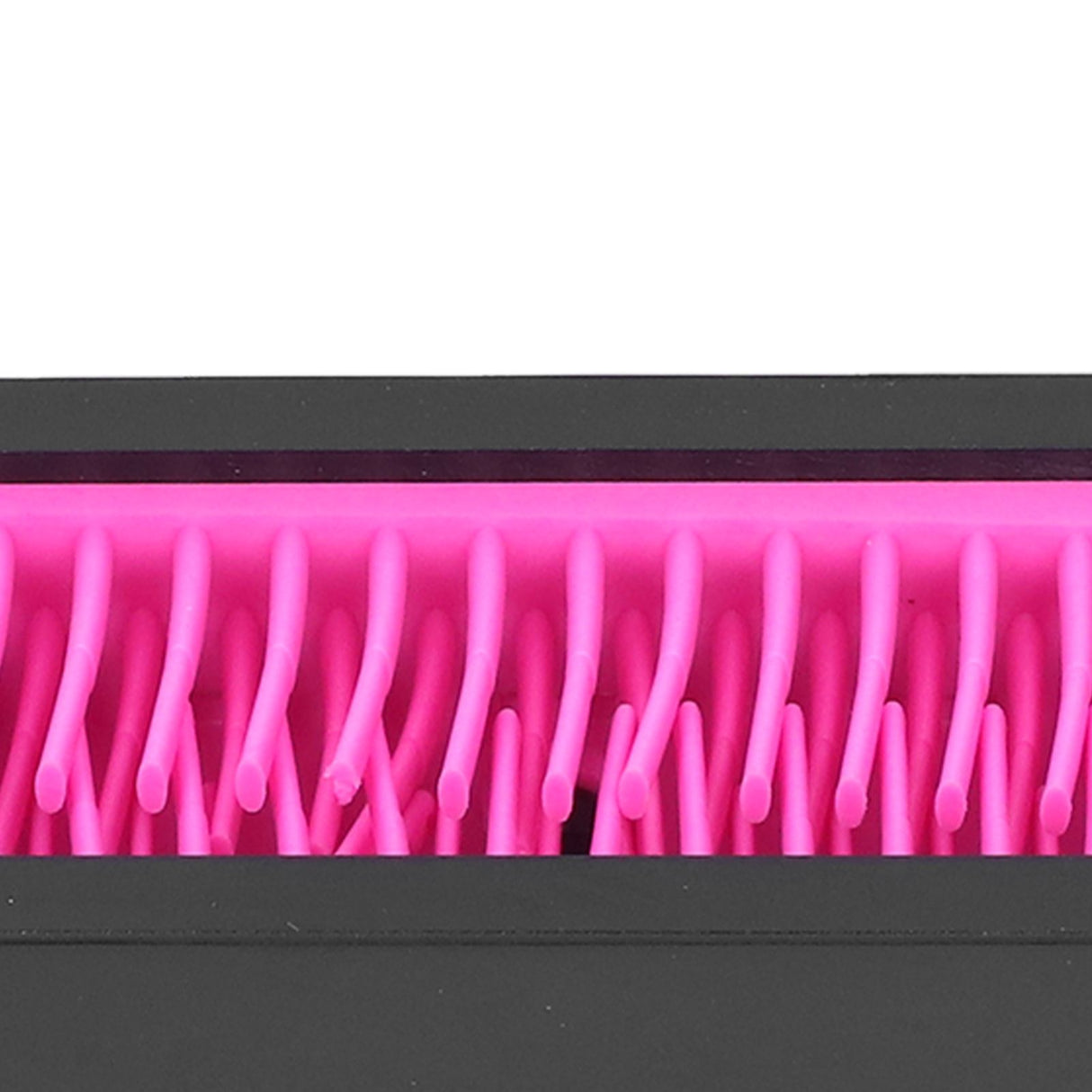 Desktop Storage Box Silicone Cosmetic Organizer Makeup Brush Holder Lipstick StandRose Red
