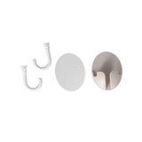 Hair Dryer Holder Wall Mounted Innovative Multifunctional Hair Tool Organizer with Stickers for Home Hotel BathroomOrange - Extra Image