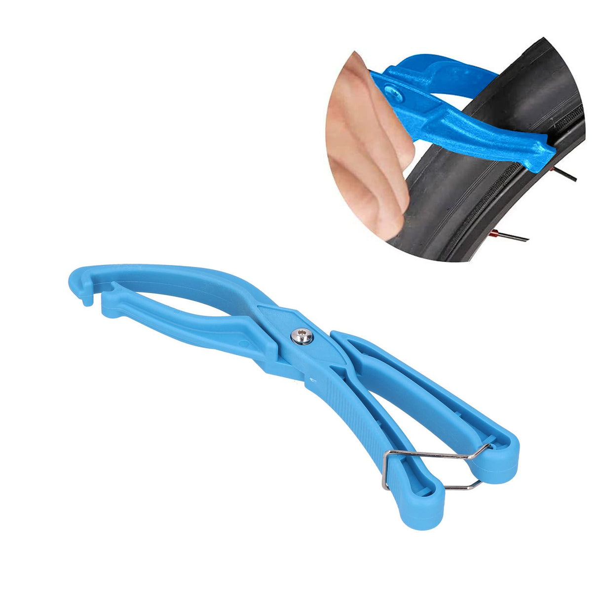 Tire Lever Repair Tool Tyre Remover Inserting Installation Tire Plier Labor Saving Bicycle Removal ToolSky Blue