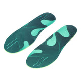 1 Pair Unisex Insole Breathable Elastic Shock Absorbing Foot Arch Support Orthopedic Shoe Pads L 44-47 - 45-Degree Angle