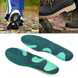 1 Pair Unisex Insole Breathable Elastic Shock Absorbing Foot Arch Support Orthopedic Shoe Pads L 44-47