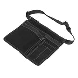 Unilateral Waist Hanging Tool Bag Wear Resistant Oxford Cloth Adjustable Tools Organizer for GardenBlack - Top-Down View