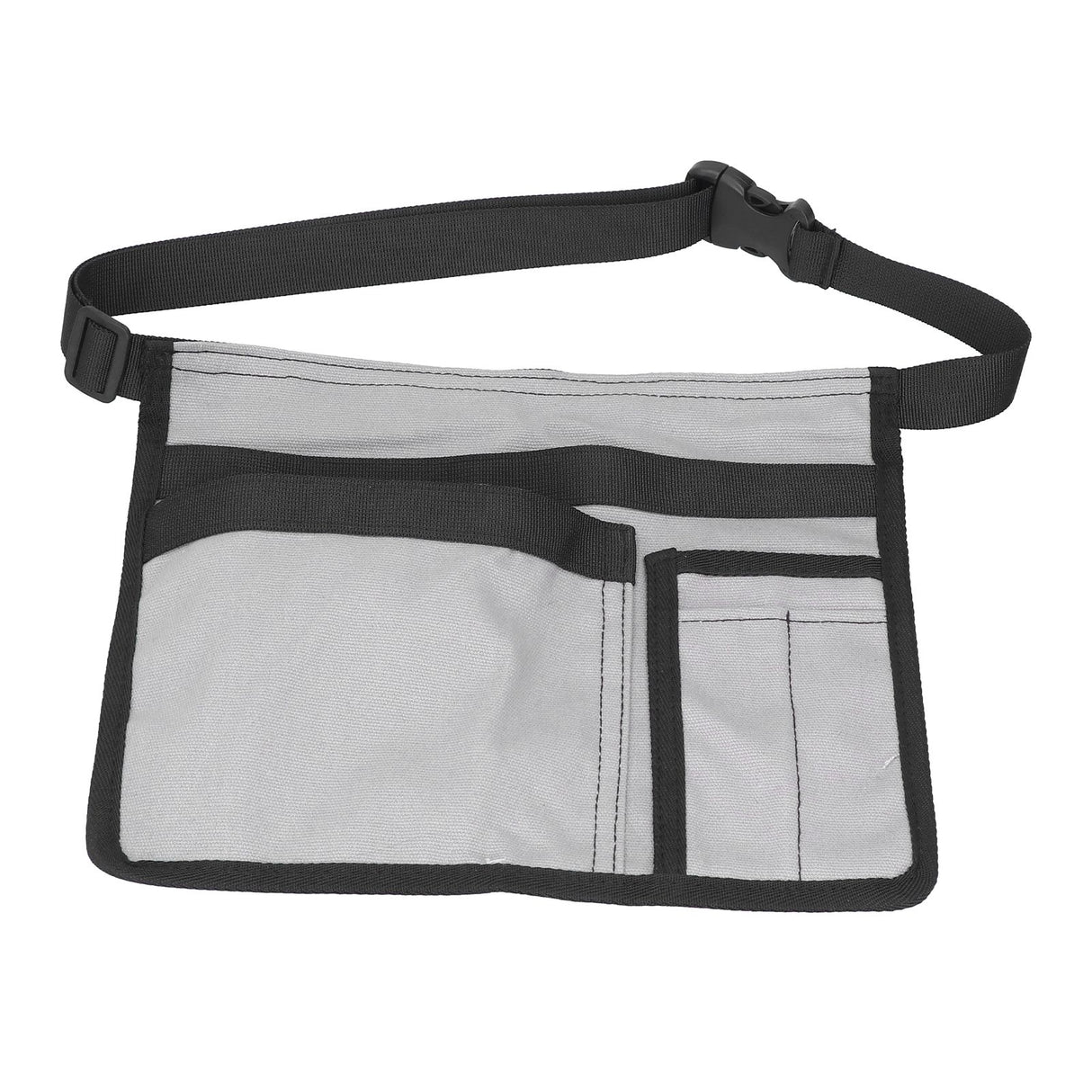 Unilateral Waist Hanging Tool Bag Wear Resistant Oxford Cloth Adjustable Tools Organizer for GardenGrey