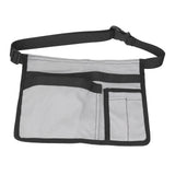 Unilateral Waist Hanging Tool Bag Wear Resistant Oxford Cloth Adjustable Tools Organizer for GardenGrey