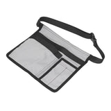 Unilateral Waist Hanging Tool Bag Wear Resistant Oxford Cloth Adjustable Tools Organizer for GardenGrey - Top-Down View