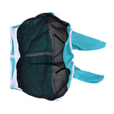 Breathable Horse Mask Universal Adjustable Elastic Mosquito Fly Repelling Veil Cover ProtectorGreen S 71x112x35cm / 28.0x44.1x13.8in - Side View