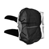 Breathable Horse Mask Universal Adjustable Elastic Mosquito Fly Repelling Veil Cover ProtectorBlack L 80x114x45cm / 31.5x44.9x17.7in - Close-Up Angle