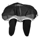 Breathable Horse Mask Universal Adjustable Elastic Mosquito Fly Repelling Veil Cover ProtectorBlack L 80x114x45cm / 31.5x44.9x17.7in - Extra Image
