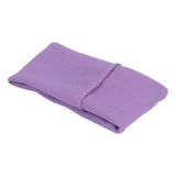 Dog Earmuff Sound Proof Soft Cat Ear Protection Keep Warm Washable Dog Calming Ear CoverPurple L - Front View