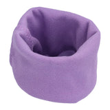 Dog Earmuff Sound Proof Soft Cat Ear Protection Keep Warm Washable Dog Calming Ear CoverPurple L - Top-Down View
