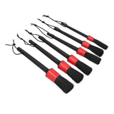 6Pcs Car Detailing Brushes Cleaning Brush Set for Wheels Tire Interior Exterior Air Vents Cleaning Tools Kit