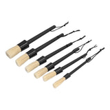 6Pcs/Set Car Detailing Brushes Soft Air Outlet Cleaning Brush for Car Wheels Tire Seat