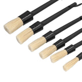 6Pcs/Set Car Detailing Brushes Soft Air Outlet Cleaning Brush for Car Wheels Tire Seat - Extra Image