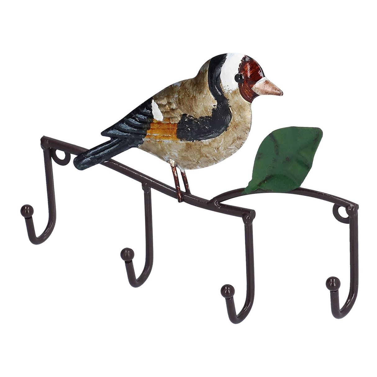 Key Hook Iron Bird Wall Hook Key Hanger Door Coat Rack Clothes Holder for Bedroom Living Room