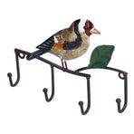 Key Hook Iron Bird Wall Hook Key Hanger Door Coat Rack Clothes Holder for Bedroom Living Room