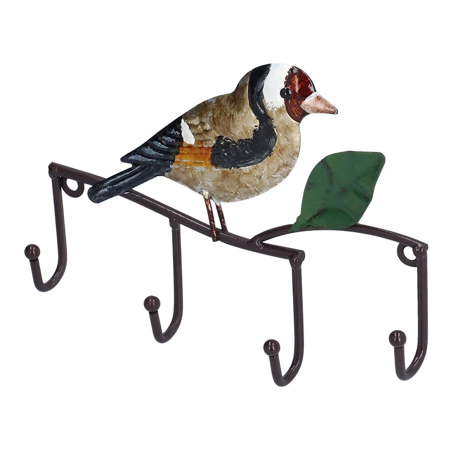 Key Hook Iron Bird Wall Hook Key Hanger Door Coat Rack Clothes Holder for Bedroom Living Room
