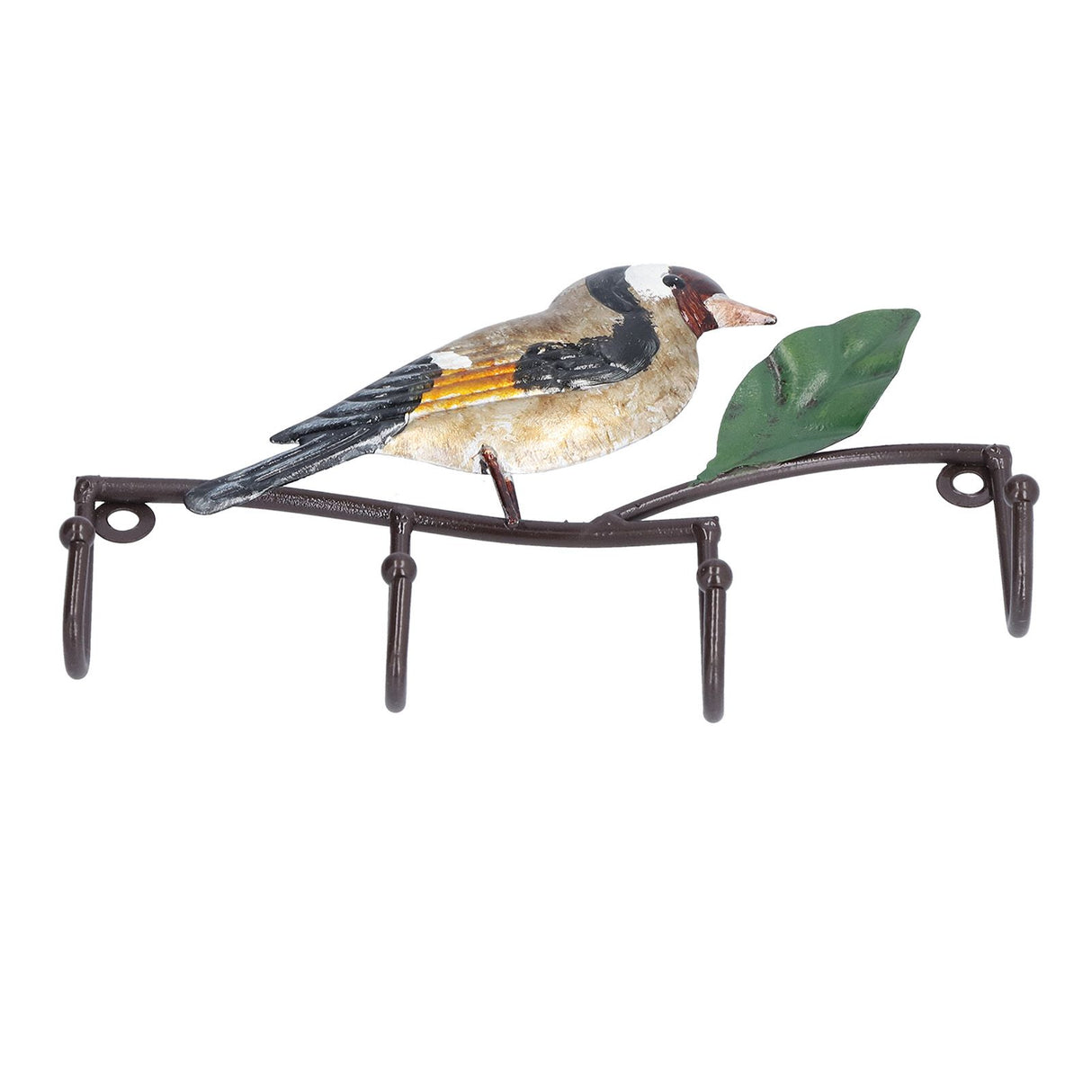 Key Hook Iron Bird Wall Hook Key Hanger Door Coat Rack Clothes Holder for Bedroom Living Room
