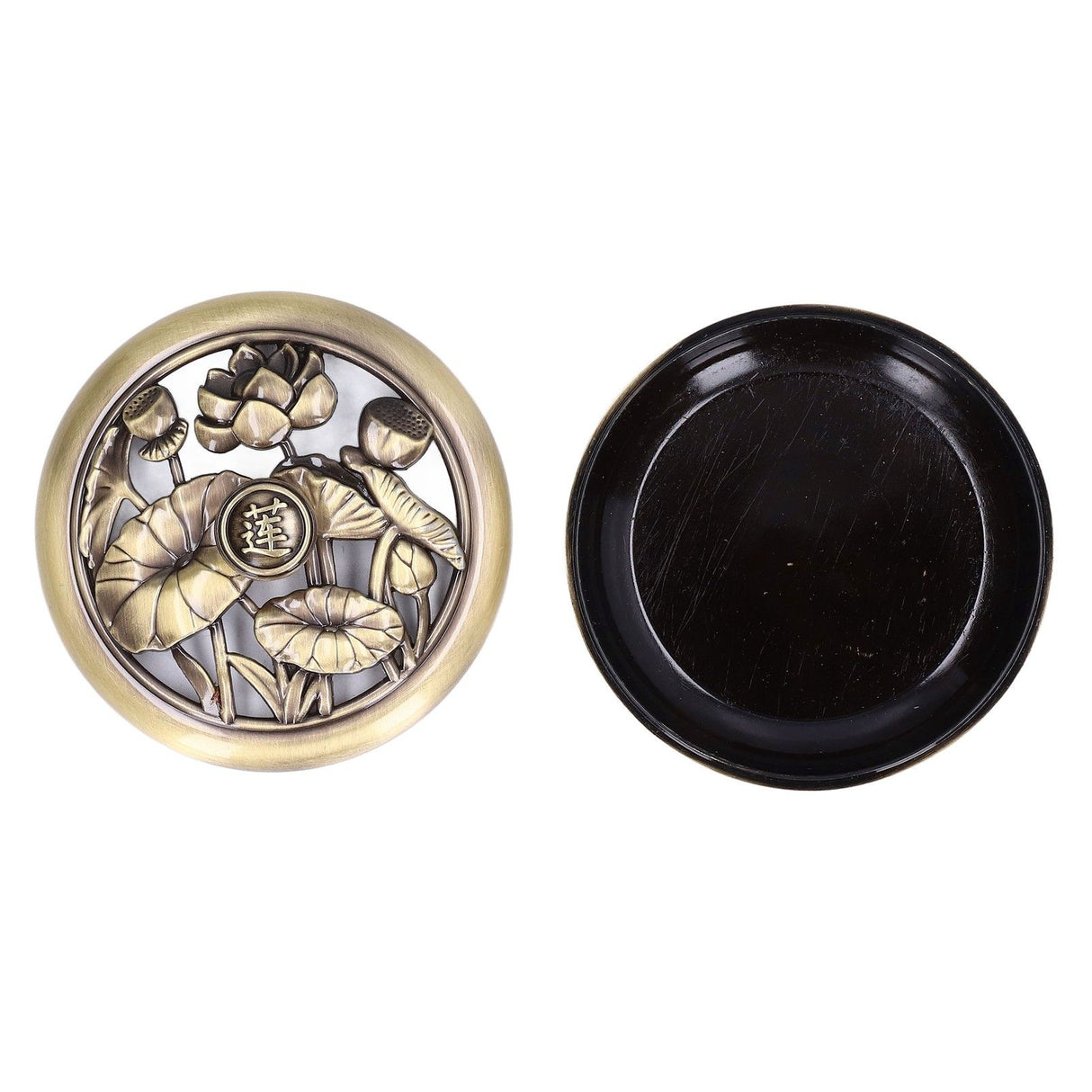 Coil Incense Burner Tray Vintage Incense Bowl Holder Metal Alloy for Living Room Bedroom Office368