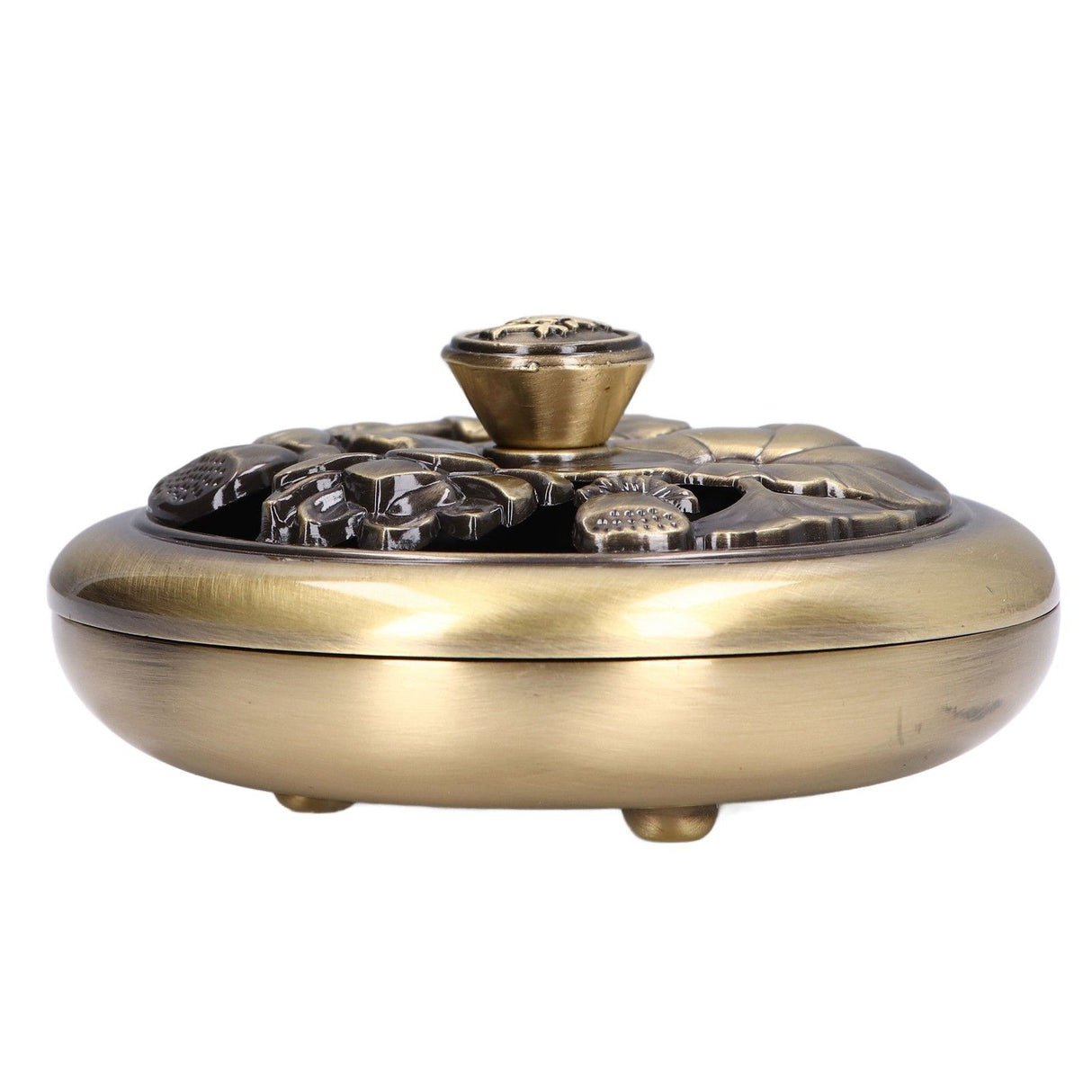 Coil Incense Burner Tray Vintage Incense Bowl Holder Metal Alloy for Living Room Bedroom Office368