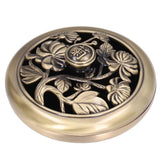Coil Incense Burner Tray Vintage Incense Bowl Holder Metal Alloy for Living Room Bedroom Office367