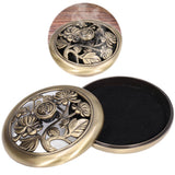 Coil Incense Burner Tray Vintage Incense Bowl Holder Metal Alloy for Living Room Bedroom Office367 - Extra Image