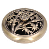 Coil Incense Burner Tray Vintage Incense Bowl Holder Metal Alloy for Living Room Bedroom Office366