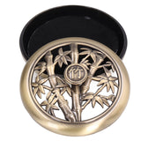 Coil Incense Burner Tray Vintage Incense Bowl Holder Metal Alloy for Living Room Bedroom Office366